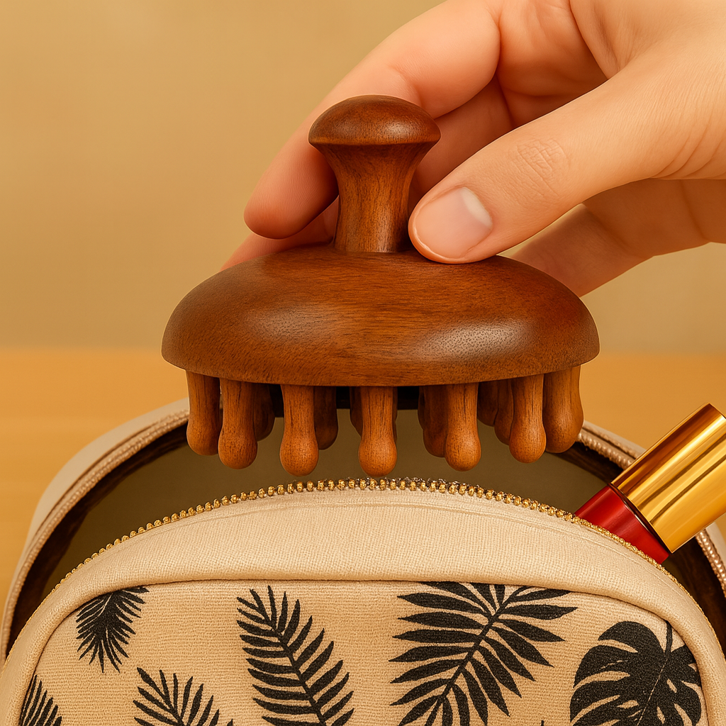 Stressavlastning & Hårhelse – Naturlig Sandeltre Bredtannet – Bruk hjemme, på kontoret eller på reise Norvo