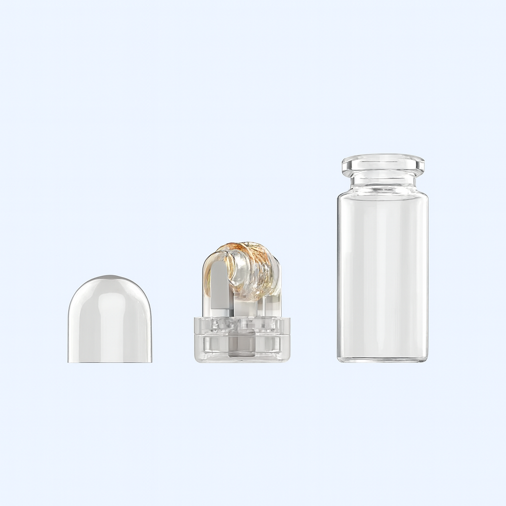 Boosts Serum Absorpsjon – Påfyllbar Flaske & Fine Nåler – Trygg Hjemmepleie Norvo