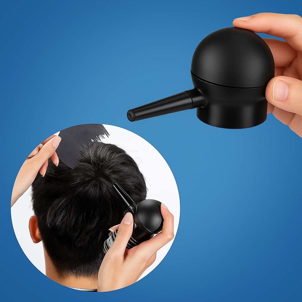 Precision Dyse Pumpe – Fin Spray Kontroll – Rask Naturlig Dekning for Tynnende Hår Norvo