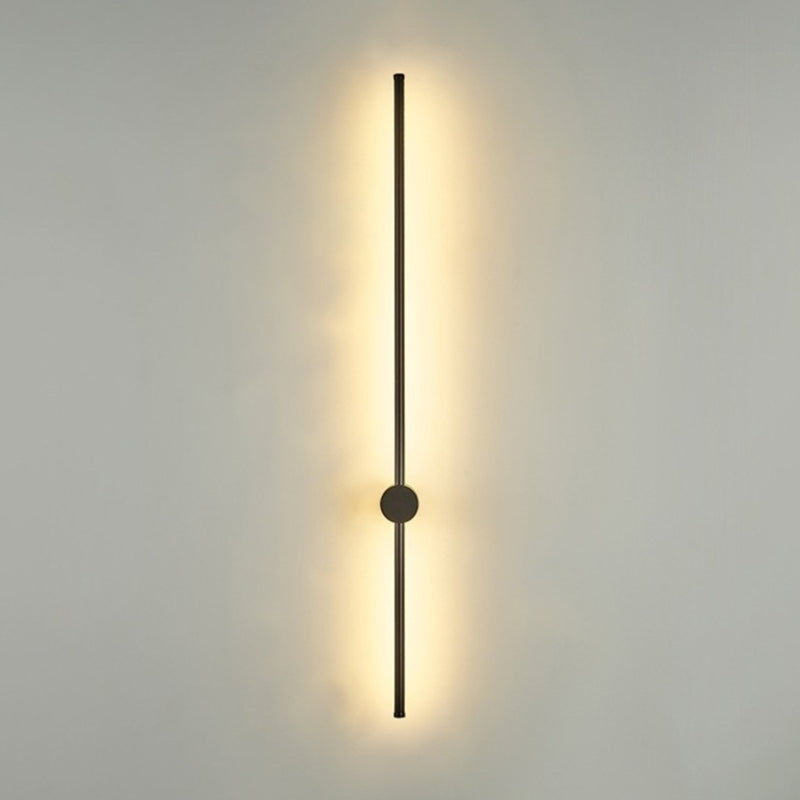 Slim Tube Formet Vegglampe Moderne Metall Stue LED Vegglampe Fixture | Norvo