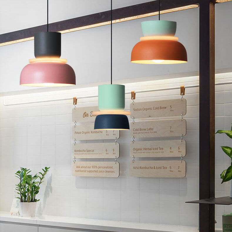 Norvo | Nordic Colorful Macaron 1-Lys LED Pendellampe