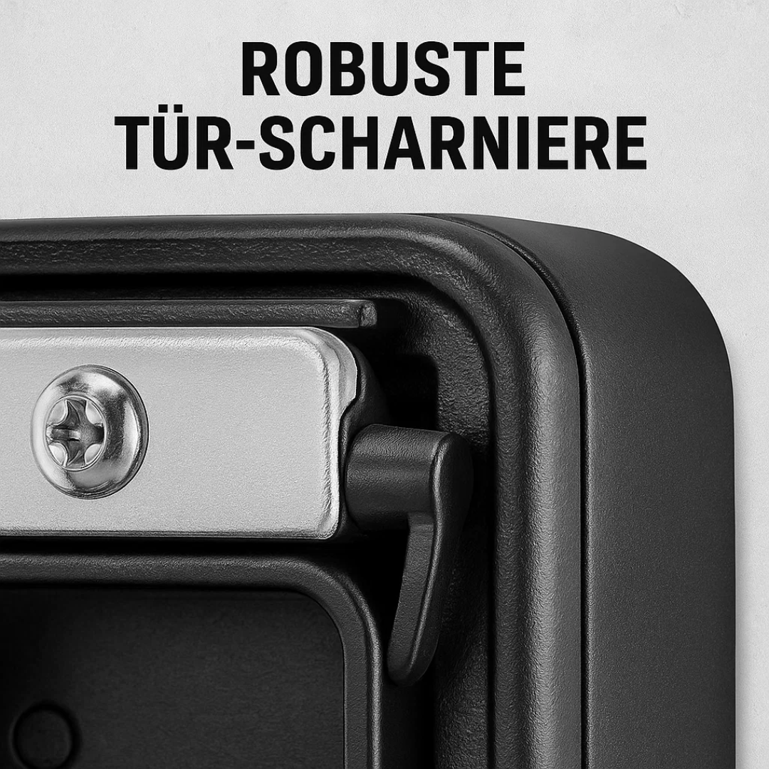 Norvo | KeyGuard Utendørs Safe – Værbestandig Veggmontert Nøkkelboks