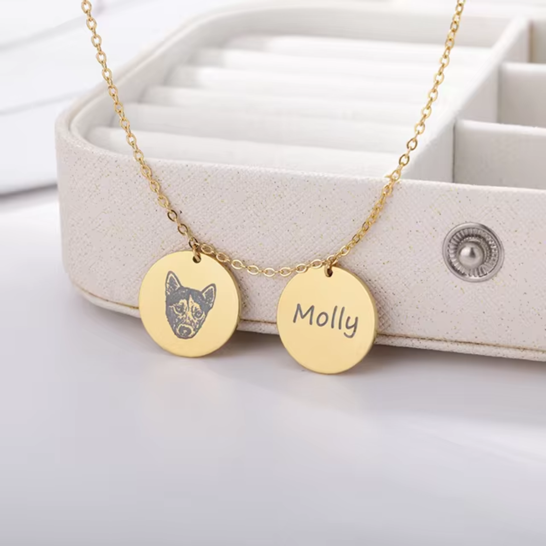 Custom Pet Memorial Necklace Norvo