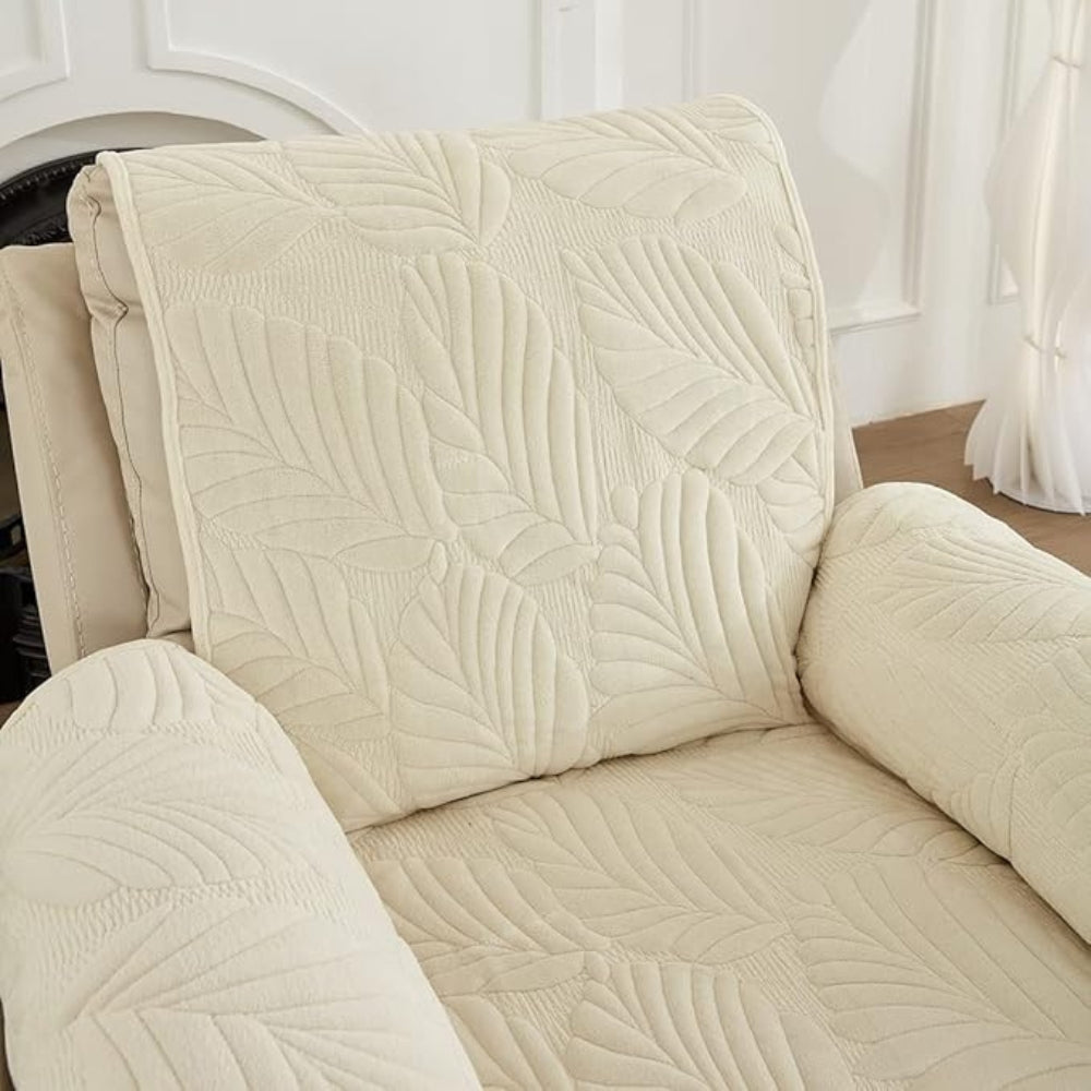 Norvo | Verdant Leaf Pattern Recliner Cover