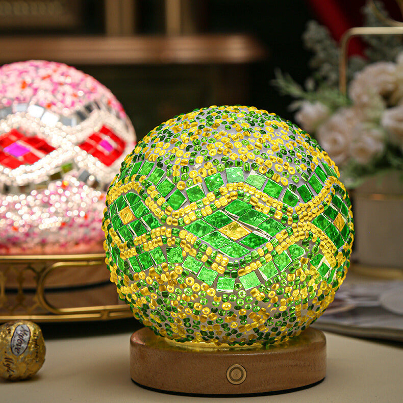 Norvo | BohoGlow – Moderne Bohemsk Bordlampe med USB-lading