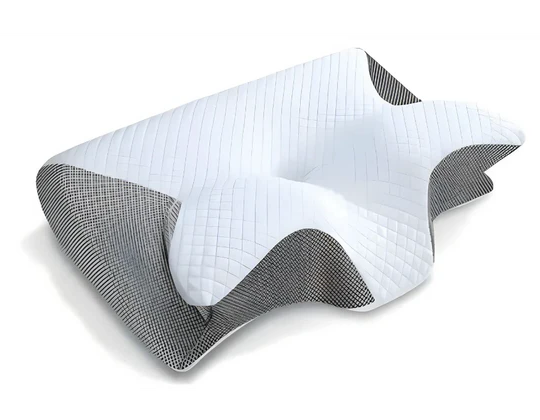 Norvo | Ortopedisk Sommerfugl Minne Skum Nakkepute - Komfort & Massasje Teknologi