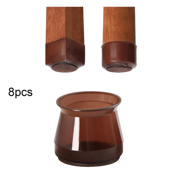 Norvo | Stolbeins gulvbeskyttere (8 stk)