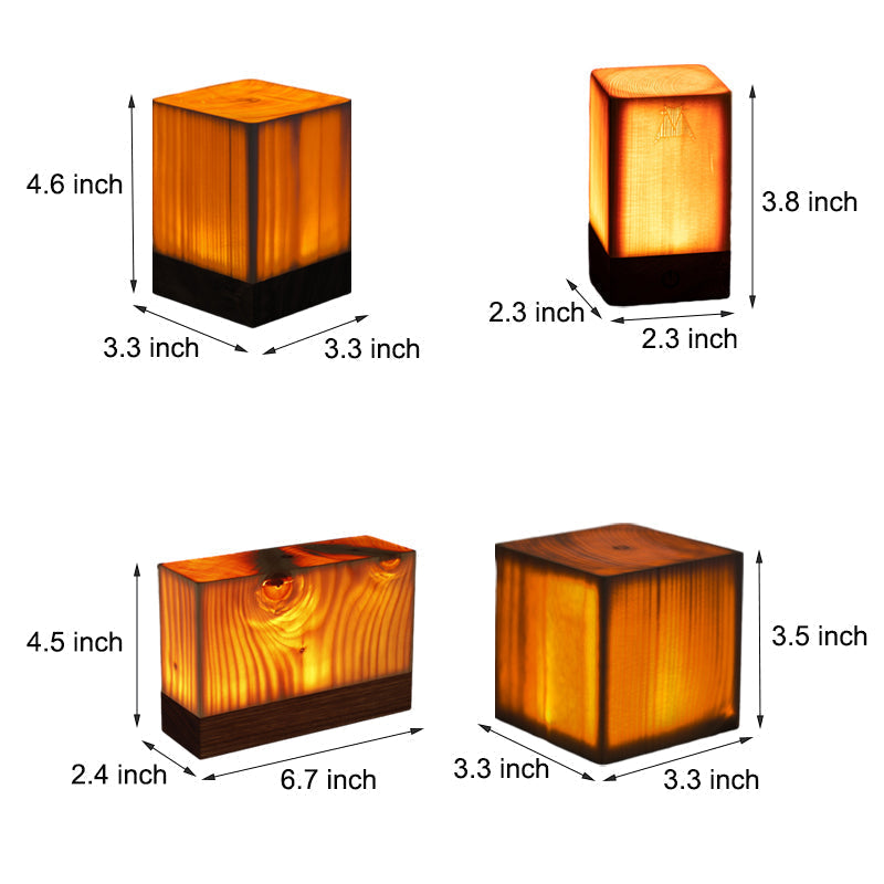 LumiNature - Bordlampe Uten Ledning med Touch LED Belysning