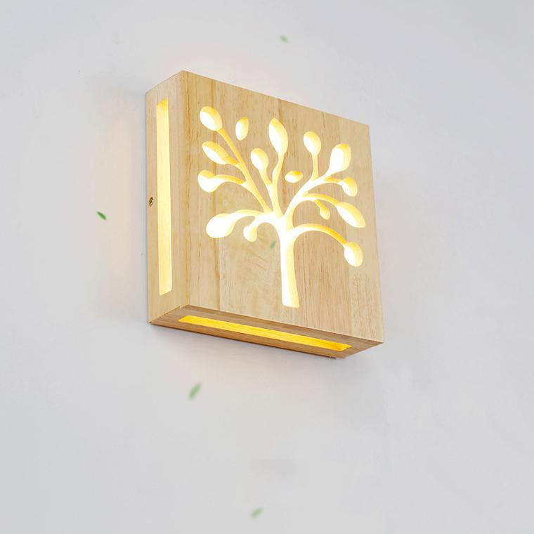 Norvo | Vegglampe - WoodGlow - Elegant LED - Livets essens innendørs utendørs