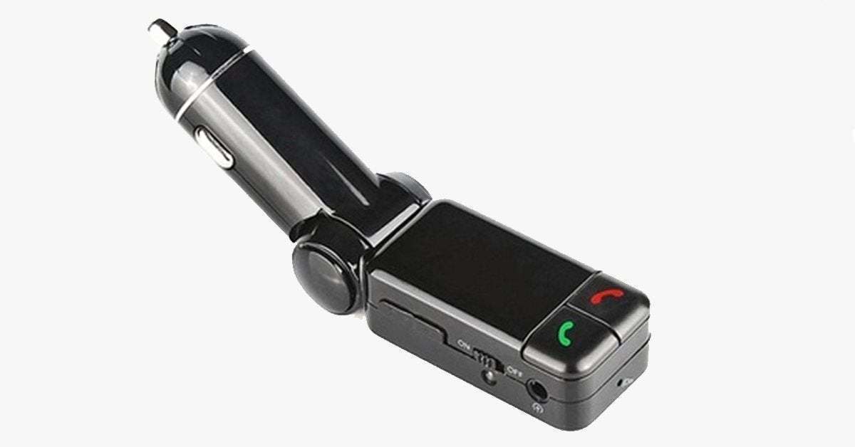 Norvo | Bluetooth Biladapter - brukt til handsfree-anrop, lytte til musikk og motta hørbare instruksjoner