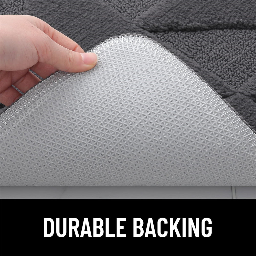 Norvo | Moderne Geometrisk Antiskli Mikrofiber Dørmatte