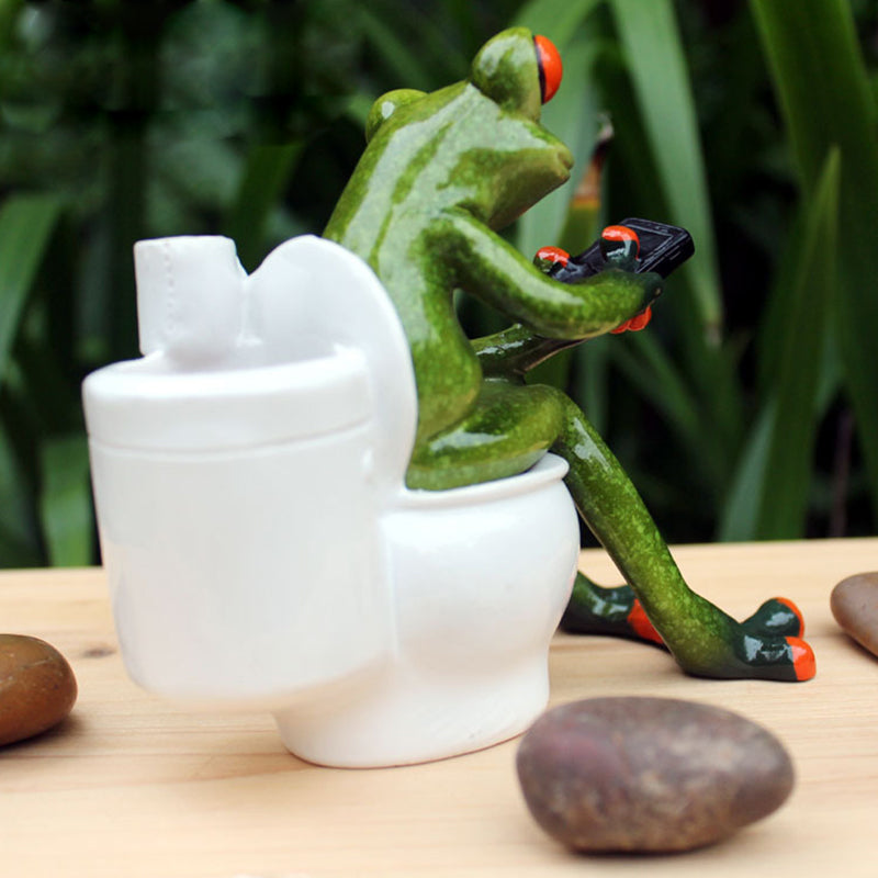 Norvo | Festival Frog Resin Crafts Frog Pastoral Ornament