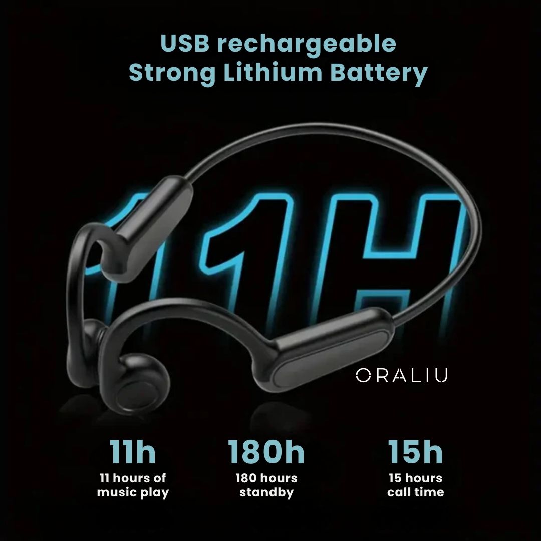 Norvo | Bone Conduction Headphones – Trygge & Trådløse for Løping & Sykling