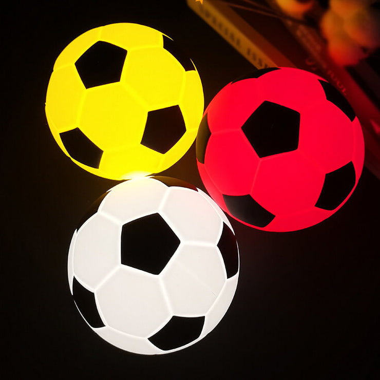 Norvo | Kreativ Fotball Silikon LED Nattlys USB Lading Bordlampe