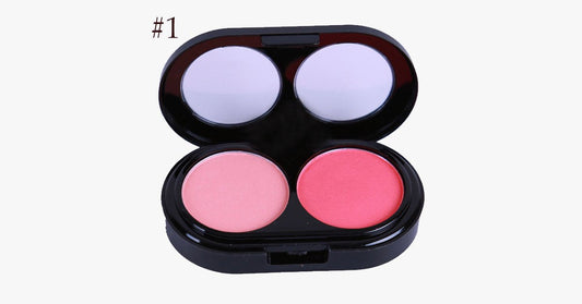 Norvo | 2 Farger Blush Palette – Gi en rosafarget glød til kinnene dine