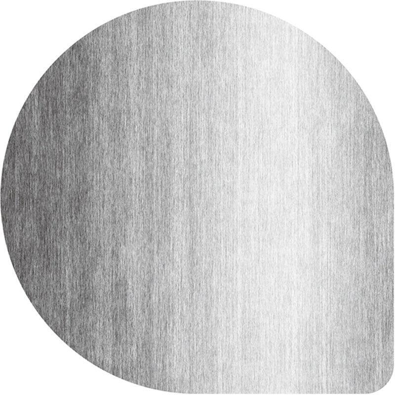 Norvo | Uregelmessig Form Solid Farge Teppe Flerfarget Enkel Teppe Kjemisk Fiber Blend Antiskli Baksiden Innendørs Teppe for Dekorasjon