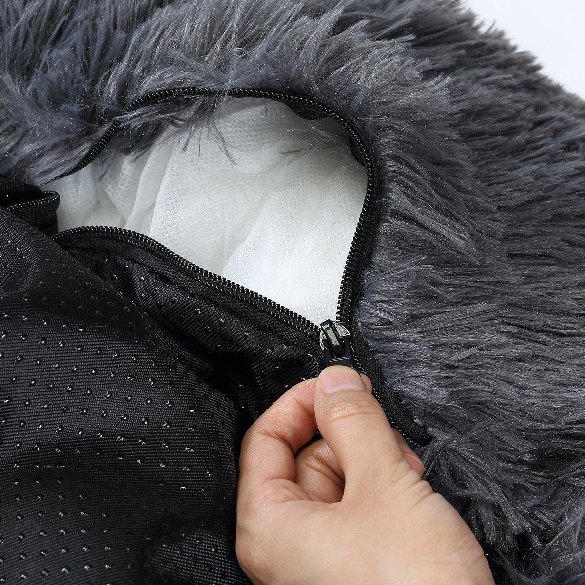 Norvo | Beroligende Falsk Pels Vaskbar Hundesengpute