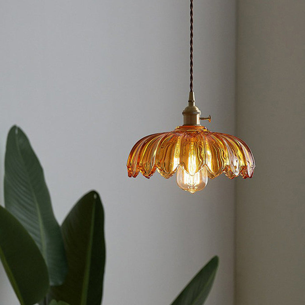 Norvo | Glass lampe som glitrer med detaljer!