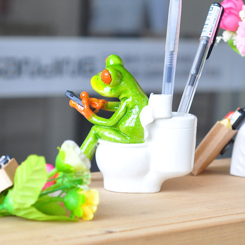 Norvo | Festival Frog Resin Crafts Frog Pastoral Ornament