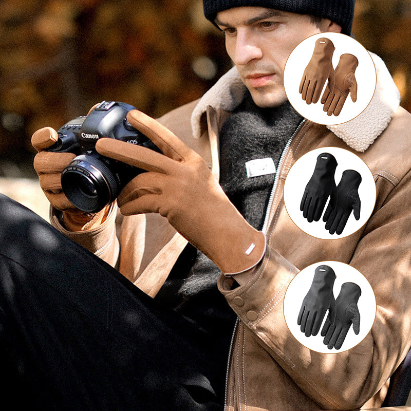 Norvo | Kald-resistente semskede hansker