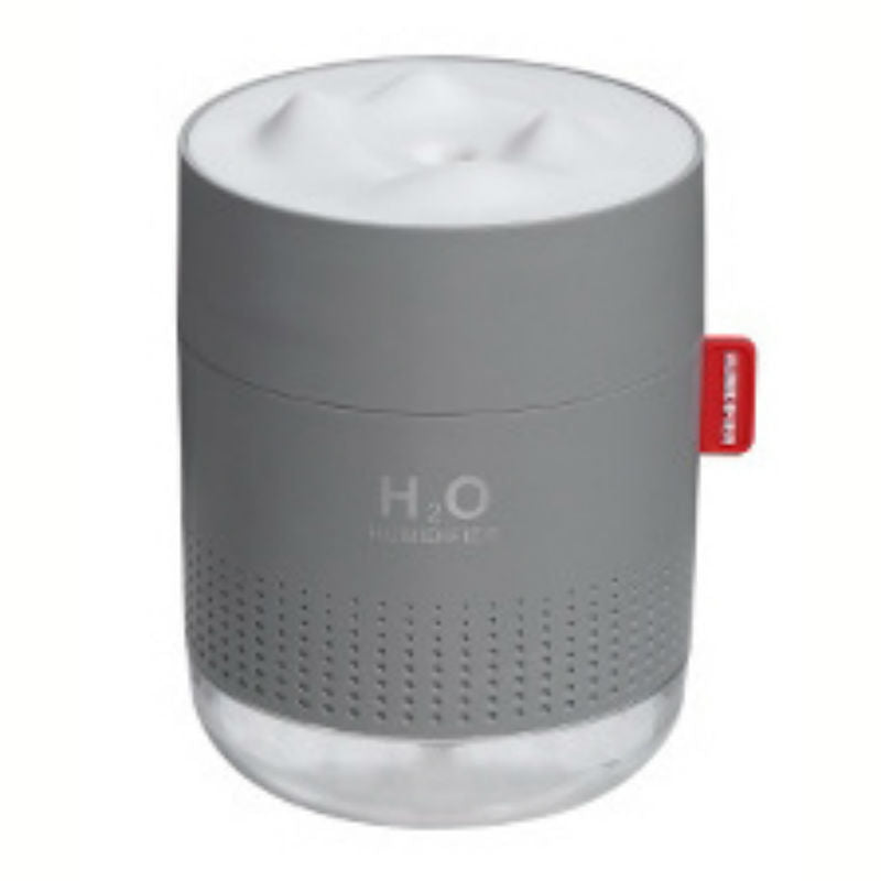 Norvo | USB Ultralyd Stille Luftfukter, med Delikat Spray, To Lystilstander, 500ml Vannbeholder og Anti Tørrbrenning Beskyttelse, for Søvn, Arbeid, Studier og Mer