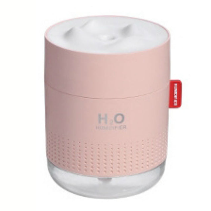 Norvo | USB Ultralyd Stille Luftfukter, med Delikat Spray, To Lystilstander, 500ml Vannbeholder og Anti Tørrbrenning Beskyttelse, for Søvn, Arbeid, Studier og Mer