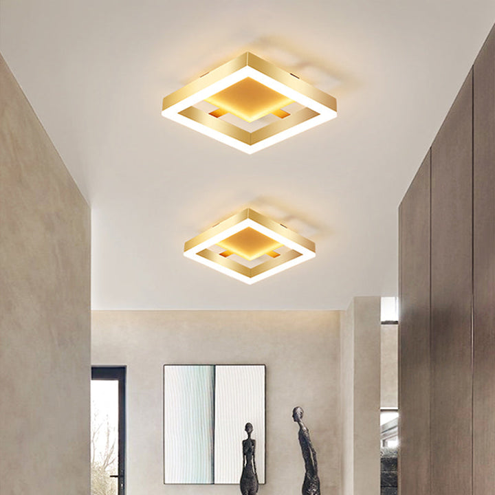 Norvo | Moderne gull LED taklamper