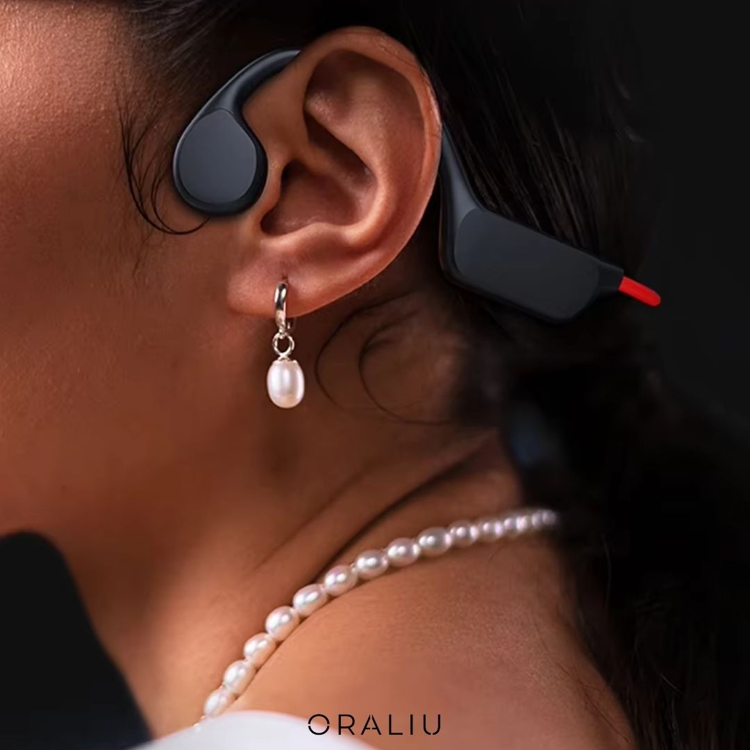 Norvo | Bone Conduction Headphones – Trygge & Trådløse for Løping & Sykling