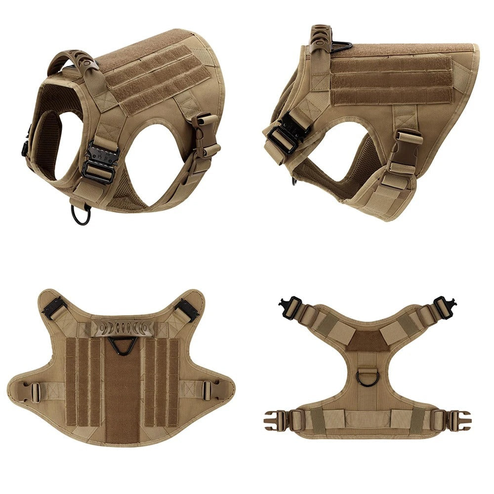 Norvo | KrachtGrip Hundesele – Justerbar Taktisk Sele for Trening & Turer