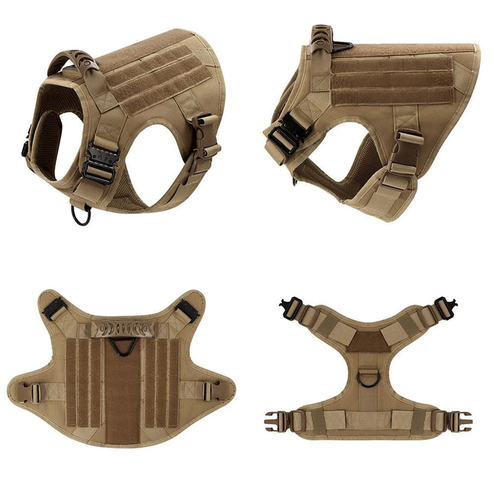 Norvo | KrachtGrip Hundesele – Justerbar Taktisk Sele for Trening & Turer
