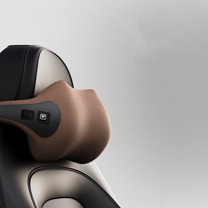 Norvo | Elektrisk Oppladbar Bilstol Nakke Massager, med Minne Skum, for Seriøs Avslapning (1-Pakke)