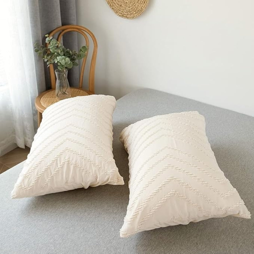 Norvo | Chevron Plysj Dynecover | 3pcs Sett