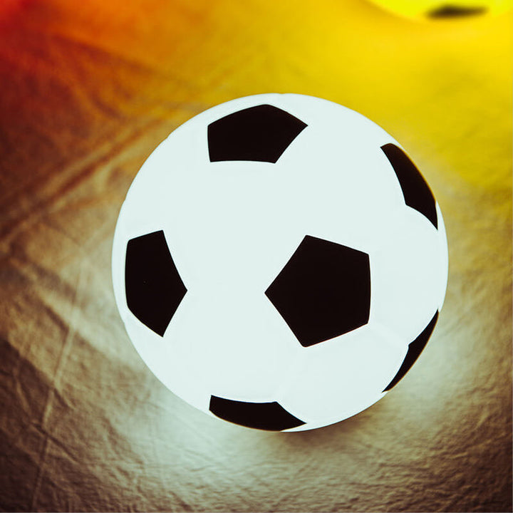 Norvo | Kreativ Fotball Silikon LED Nattlys USB Lading Bordlampe