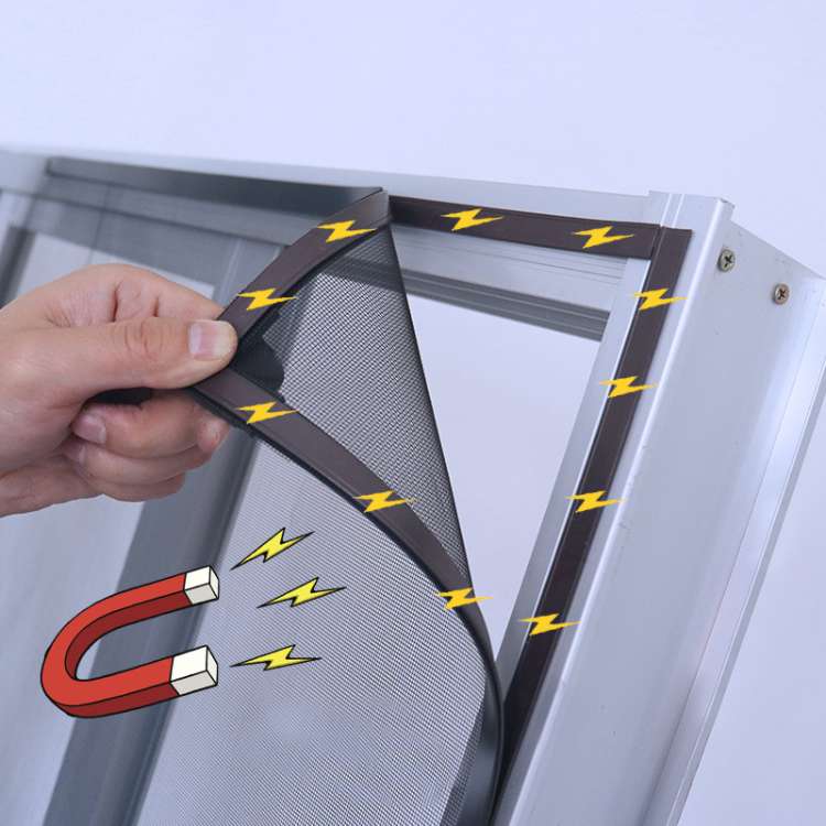 Norvo | Magnetisk Myggnett for Vinduer - Usynlig Mesh Insekt Skjerm for Hjemmebeskyttelse & Insektforebygging