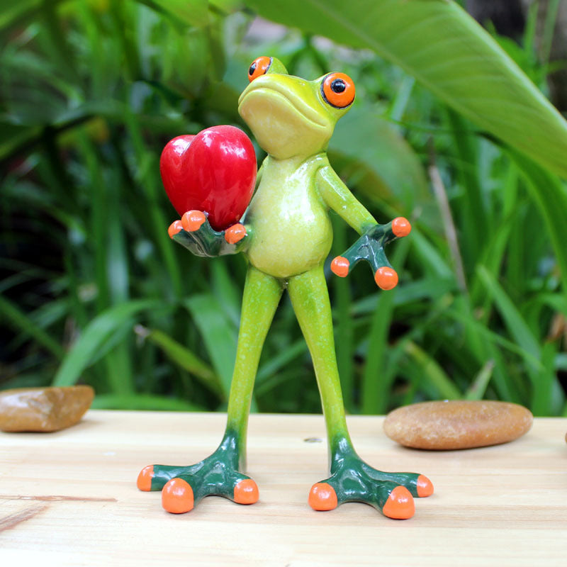 Norvo | Festival Frog Resin Crafts Frog Pastoral Ornament