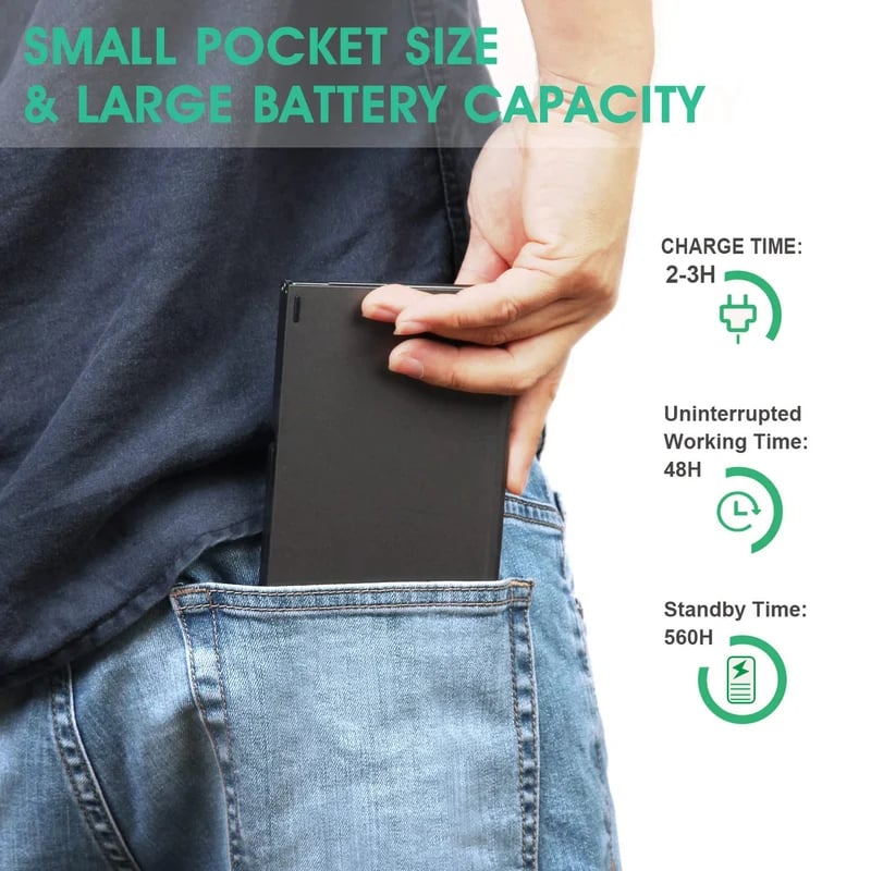 Norvo | Sammenleggbar Bluetooth-tastatur med berøringspad