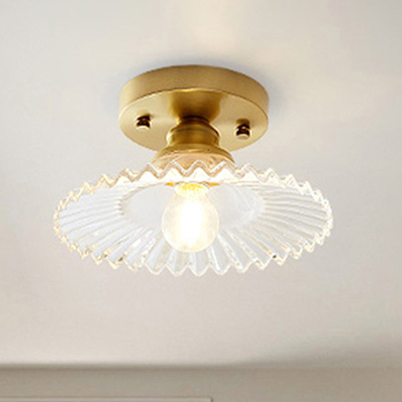 Norvo | Taklampe Vintage Glass Flushmount Fixture