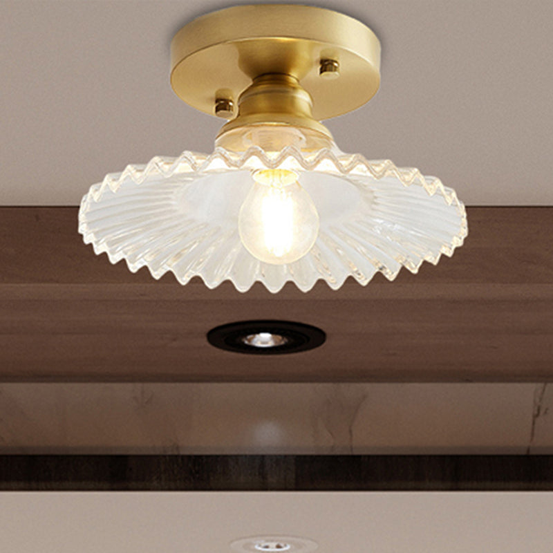 Norvo | Taklampe Vintage Glass Flushmount Fixture