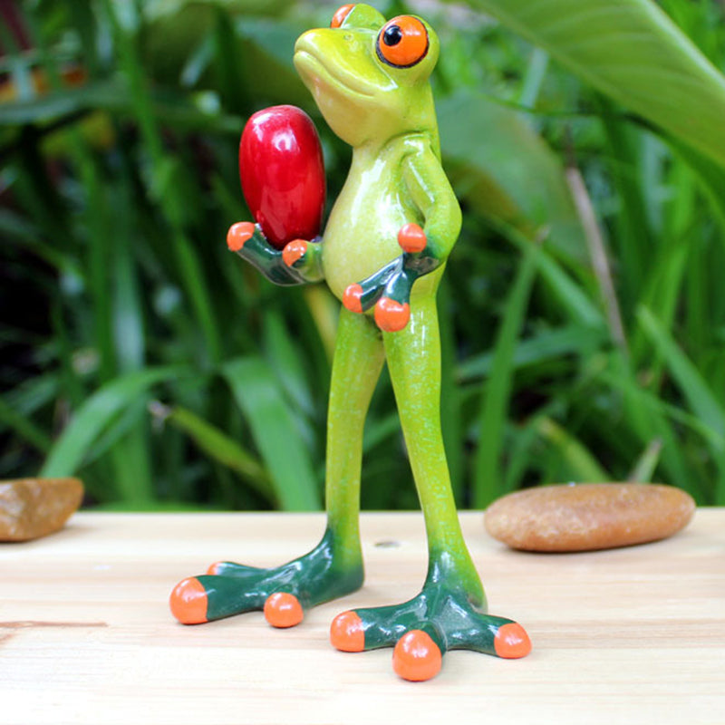 Norvo | Festival Frog Resin Crafts Frog Pastoral Ornament
