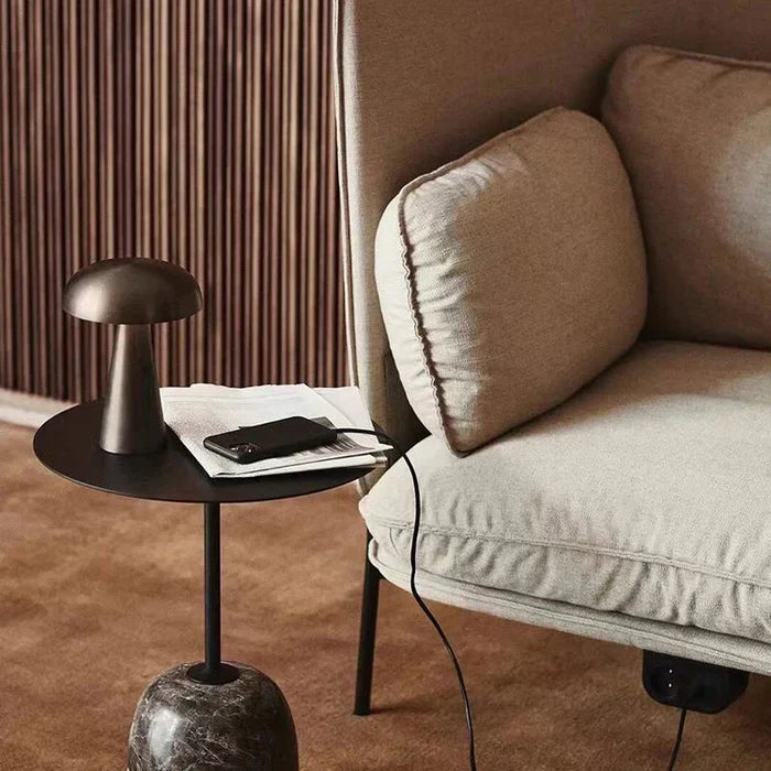 Norvo | Stilig Bærbar Bordlampe - ShroomLite