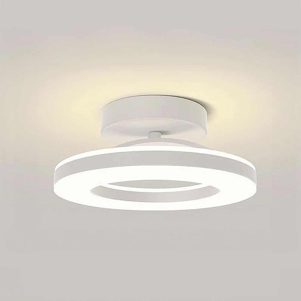 Norvo | ZAYNO Svart LED Taklampe – Moderne Innfelt Montert
