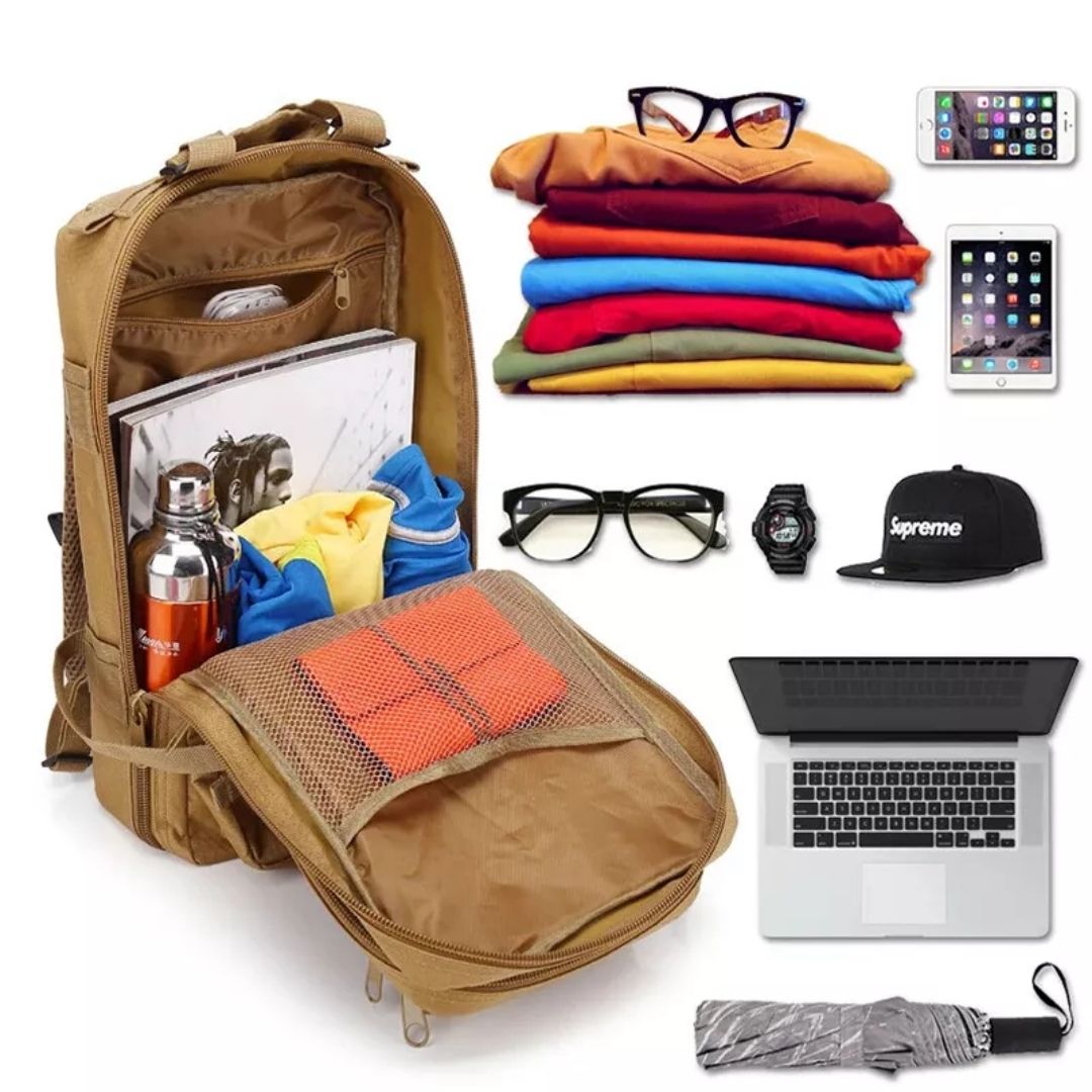 Norvo | Nød taktisk ryggsekk – Vanntett, essensiell for overlevelse