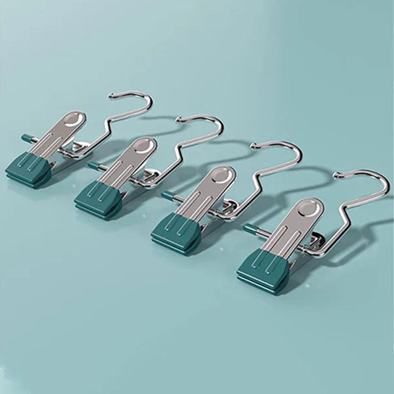 Norvo | Antirust Klem Plassbesparende Klesklype Lue Bukse Oppbevaring Hengende Reise Krok