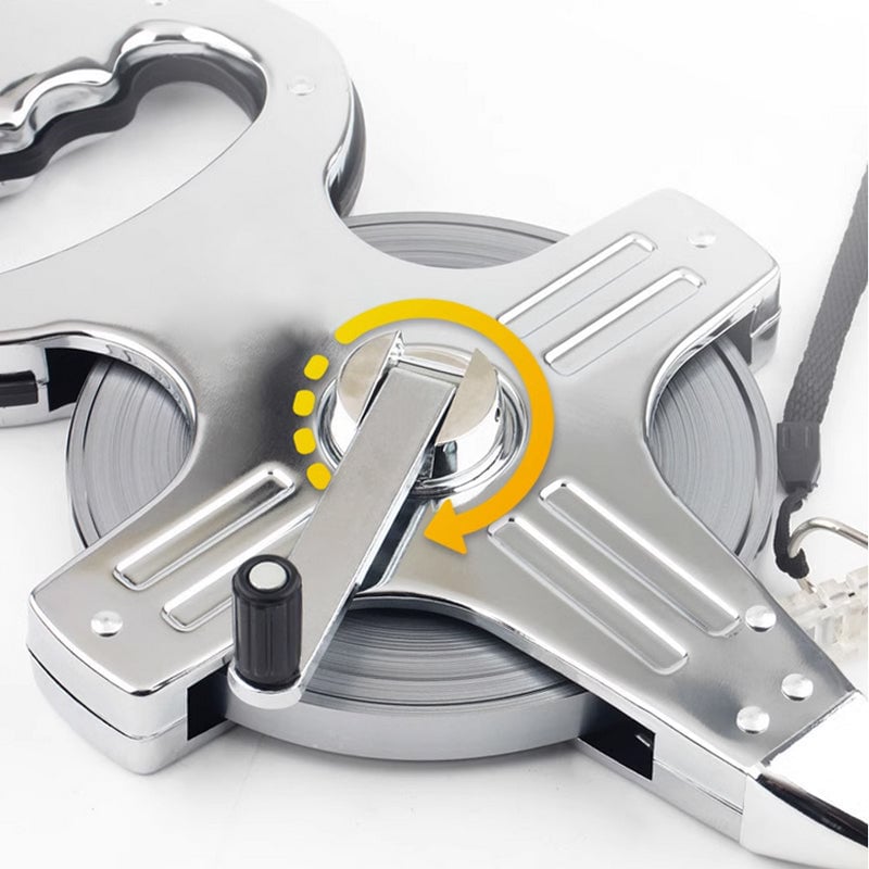 Norvo | Bærbar metrisk stålramme rullemeter