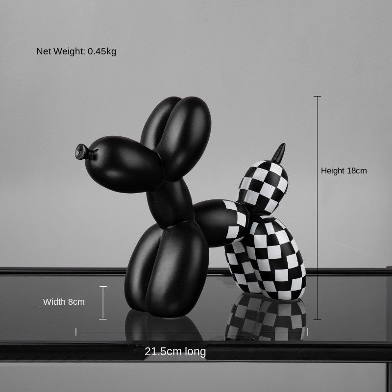 Norvo | Svart og hvit ballonghund