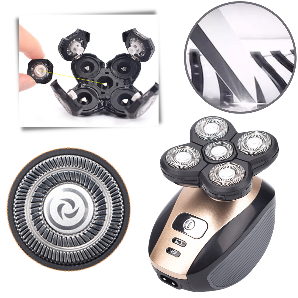 Bærbar elektrisk supershaver