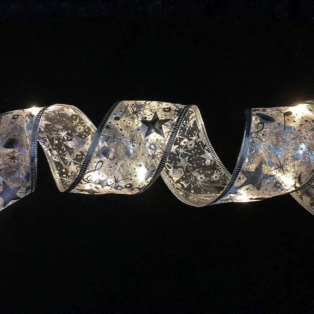 Norvo | LED Lys Hot Stamping Dobbeltlag Bånd Juledekorasjoner