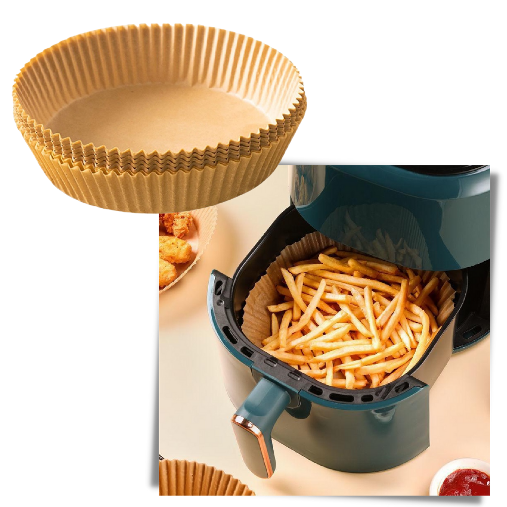 Pakke med Air Fryer engangspapir