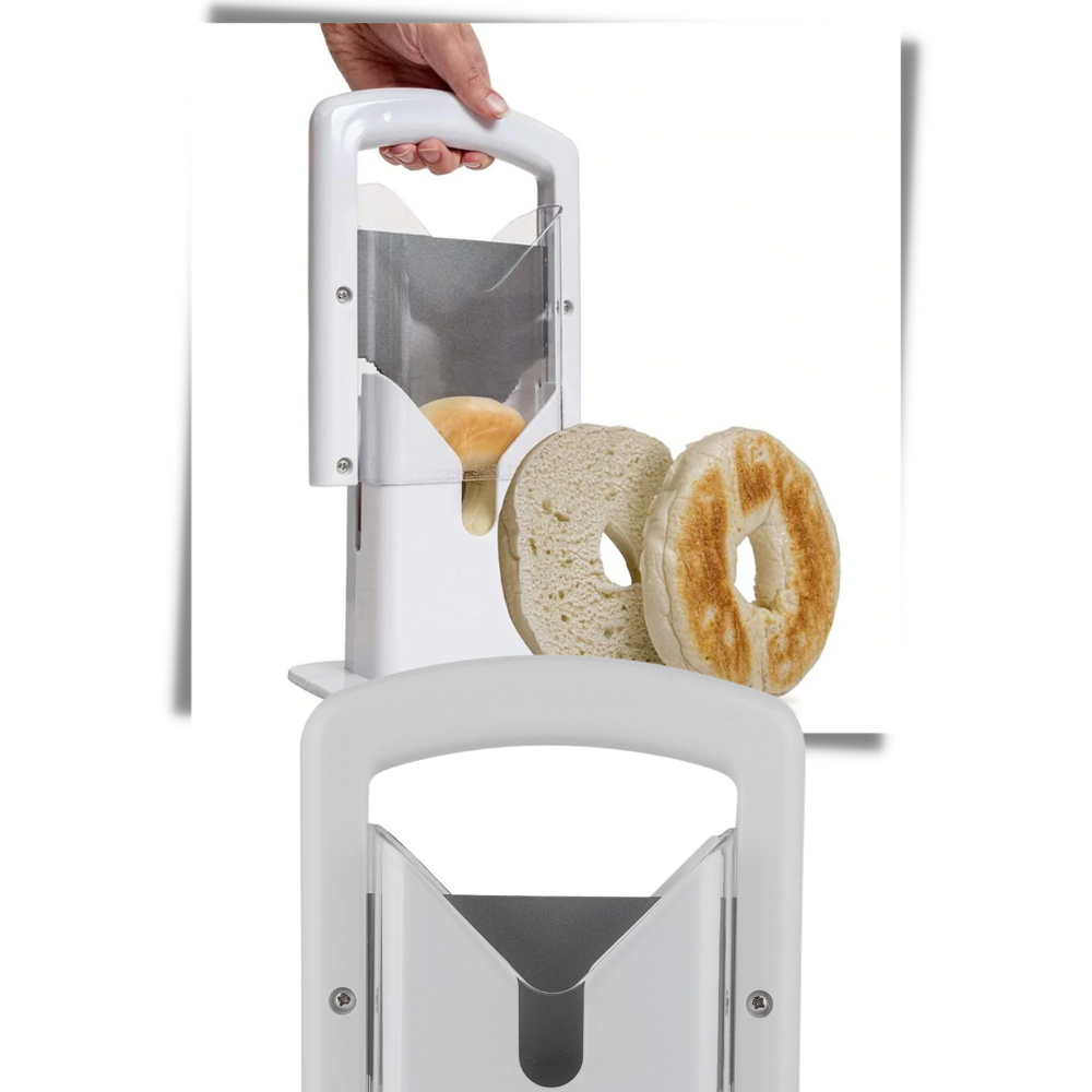 Bærbart skjæreverktøy for bagels
