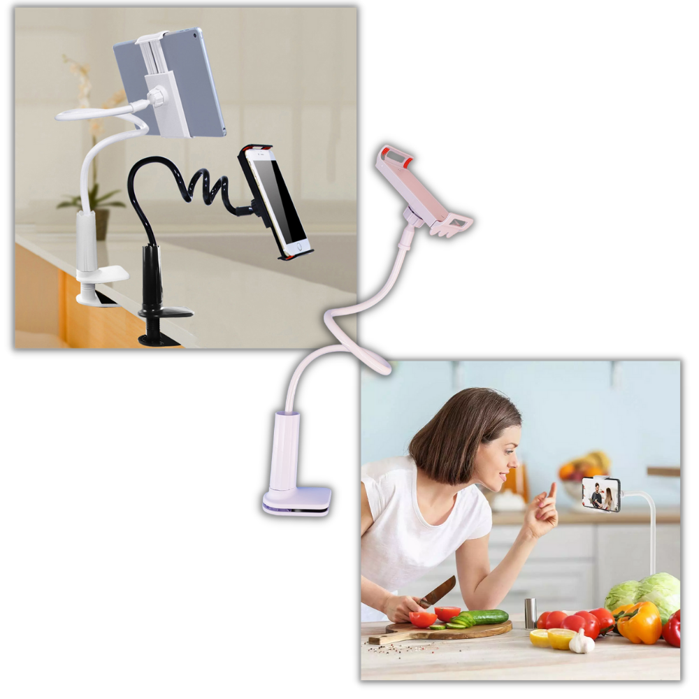 Fleksibel telefonholder